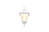 Applique extérieur descendante E27 Livenza blanc IP44 60W - TRIO