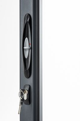 Poignée intérieure grise Essentiel pour baie coulissante aluminium CLOSY