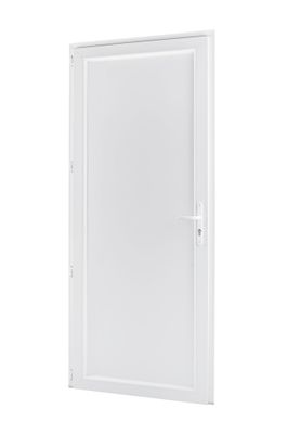 Bloc porte de service pleine 80 x 200 cm poussant droite CLOSY
