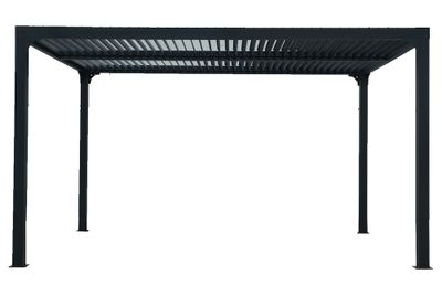 Pergola bioclimatique aluminium 3,6 x 3 m 10,80 m² FORESTA