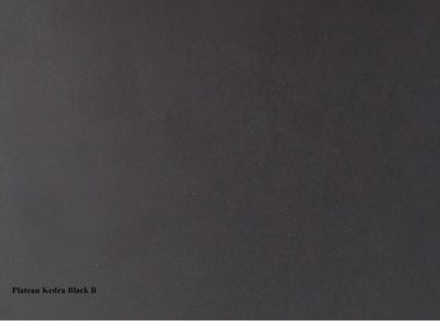 Table de jardin fixe FERRONE céramique verre imprimé 3D  gris ronde ø 150 cm - PROLOISIRS