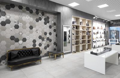 Carrelage sol intérieur hexagone noir BIBULCA ép 9 mm 20 x 17,5 cm paquet de 0,71 m² IMSO