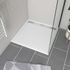 Receveur de douche 90x90 cm acrylique blanc Pure 2 - AURLANE