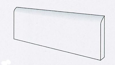 Plinthe carrelage de sol intérieur taupe PRESTIGE 8 x 45 cm PAREFEUILLE