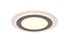 Plafonnier LED rond Morgan nickel 5600 lumens blanc variable CCT - TRIO