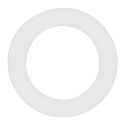 Anneaux en polyéthylène diam 56 mm Finition Blanc laqué par 10 - MOBOIS