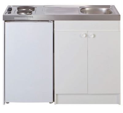 Cuisinette 120 cm avec plaque électrique NORD INOX