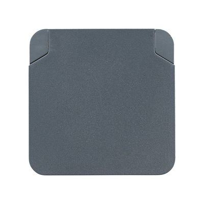 Prise 2 pôles+terre étanche IP55 anthracite Cyklone DEBFLEX