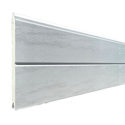 Porte de garage sectionnelle motorisée l.240 x h.200 cm rainurée blanche - SPADONE