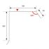 Rive pour COVEO 3.45 Rouge 2m10 - BACACIER