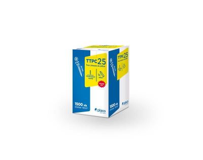 Vis pour plaque de plâtre TTPC 25 mm boîte de 1500 pièces - PLACO