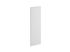 Porte pour colonne de cuisine Lotus blanc mat 130 x 40 cm OFITRES
