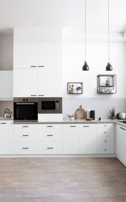 Peinture de rénovation pour cuisine blanc finition mate 2 L - V33