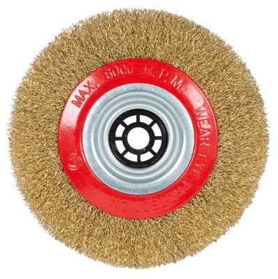 DISQUE-BROSSE METALLIQUE  150 X 16 MM POUR TOURET - EINHELL