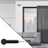 Support embout moderne par 2 avec cable de 4 m Finition Noir mat - MOBOIS
