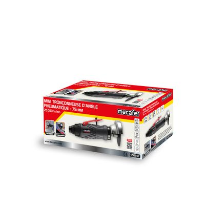 Mini tronçonneuse d'angle pneumatique 76 mm - MECAFER