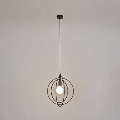 Suspension noir E27 60W Ø40 cmGALILEE - COREP