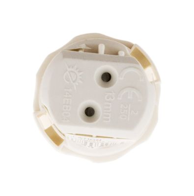 Douilles électriques de chantier B22 plastique blanc par 5 - ZENITECH