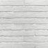 Faïence blanche murale intérieur briquette Brick blanc ép 16 mm 6 x 25 cm paquet 0,58 m²