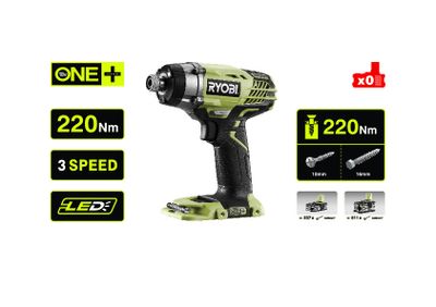 Visseuse à chocs sans fil 18 V ONE+ RID1801M (Solo) - RYOBI