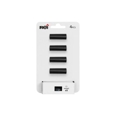 Bouton de meuble en T zamak noir mat 33 x 31 x 12 mm par 4 REI