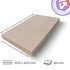 Panneau fibre de carton épaisseur 80 mm - l. 0,6 x L.1,2 m - lot de 7 panneaux - VALOSENSE