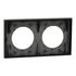 Plaque de finition 2 postes Odace 2025 gris basalte - SCHNEIDER ELECTRIC