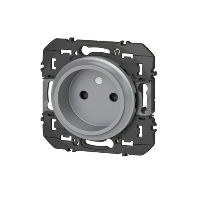 Prise électrique encastrable Aluminium - Dooxie LEGRAND