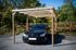 Carport autoclavé en bois traité 15 m², Livraison à domicile incluse - HABRITA