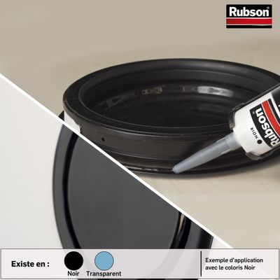 Mastic Special Materials autos-bateaux transparent 280 ml RUBSON