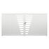 Portail battant aluminium PIVOINE l.3,50 x H.1,78 m blanc livraison directe à domicile GARDEN GATE