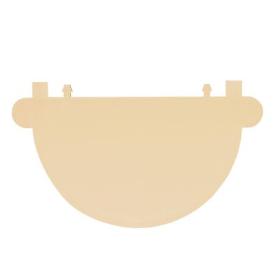 Fond universel pour gouttière G25 diamètre 80 mm sable FITT