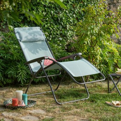 Fauteuil relax zéro gravité vert tilleul RCLIP - LAFUMA