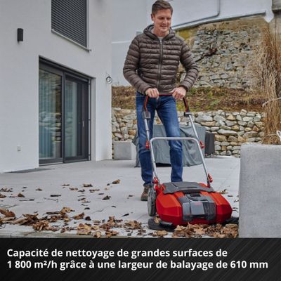 Balayeuse sans fil TE-SW 18/610 - EINHELL