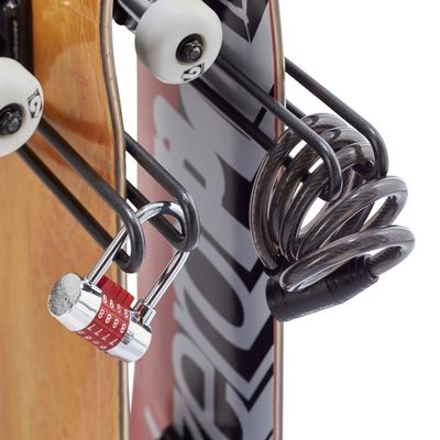 Range 4 skateboards mural avec antivol MOTTEZ