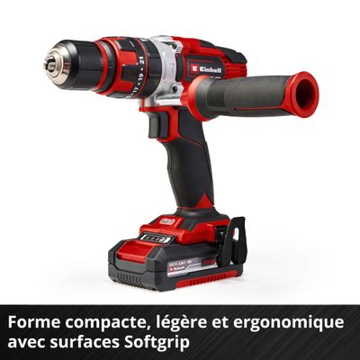 Perceuse à percussion sans fil 18 V POWER X CHANGE TE-CD 18/48 Li-i (2 batteries) - EINHELL