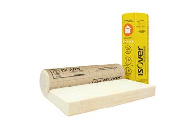 Rouleau laine de verre comble perdu / plafond - Épaisseur 200 mm - l.1,2 x L.4,5 m ISOVER