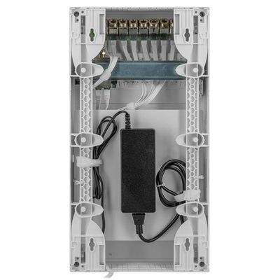 Coffret de communication grade 3TV 8 RJ45 + DTIO + switch PoE + zone box - Start L connect BATILEC