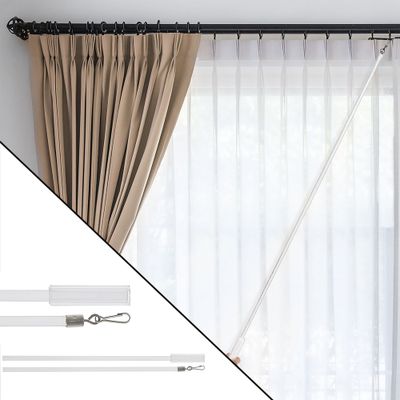 Lance rideaux en PVC de 1 m Finition Transparent - MOBOIS