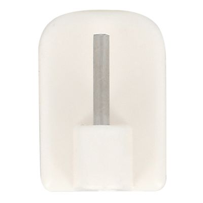 Piton adhésif en PVC Finition Blanc par 4 - MOBOIS