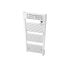 Sèche-serviettes à inertie fluide connecté ACTIBAIN 500W blanc - NOIROT