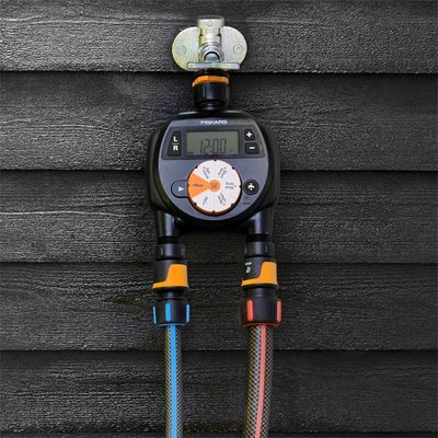Programmateur 2 sorties d'eau - FISKARS