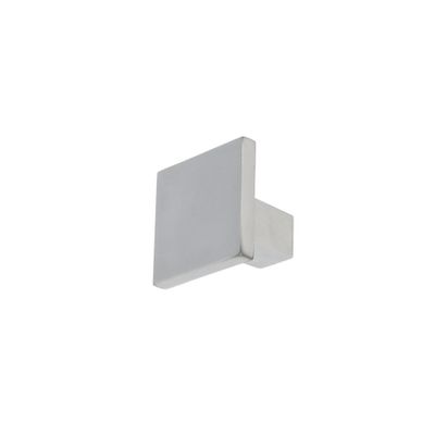 Bouton de meuble carré aluminium 30 x 30 mm REI