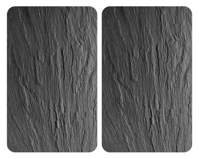 Couvre-plaques ardoise x2 WENKO