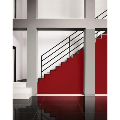 Peinture crème de couleur Rouge Glamour satin 2,25L - DULUX VALENTINE