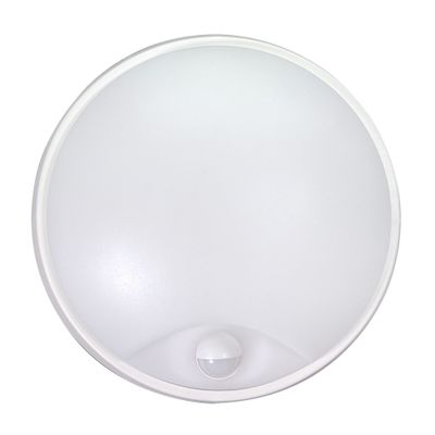 Hublot LED détecteur de mouvements Vela blanc IP65 1200 lumens blanc variable - TIBELEC