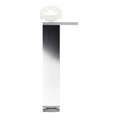 Pied carré réglable hauteur 150 mm aluminium REI