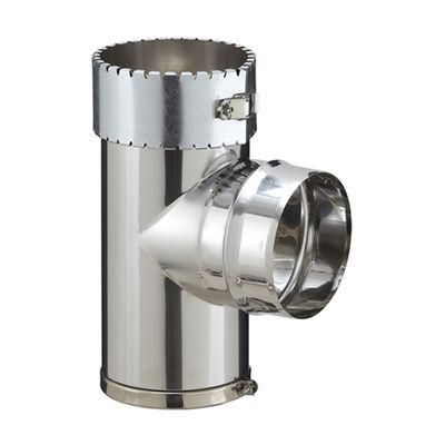 Té tubage flexible 100 mm POUJOULAT