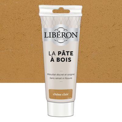 Pâte à bois chêne clair tube 250 gr LIBERON