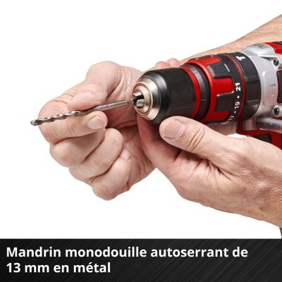 Perceuse visseuse à percussion sans fil 18 V avec 2 batteries 2,0 Ah TE-CD 18/48 Li-i EINHELL